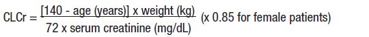 gabapentin dosing creatinine clearance