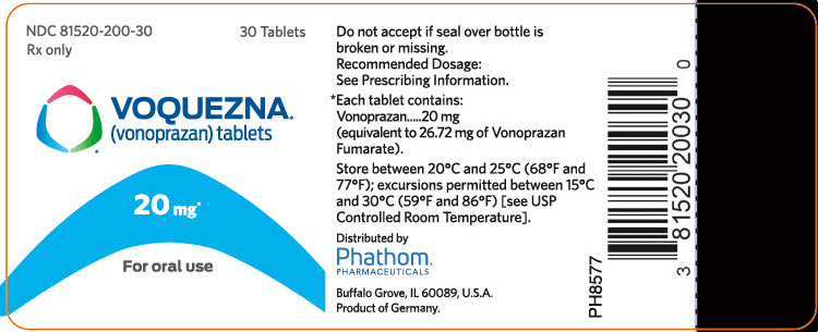 PRINCIPAL DISPLAY PANEL - 20 mg Tablet Bottle Label