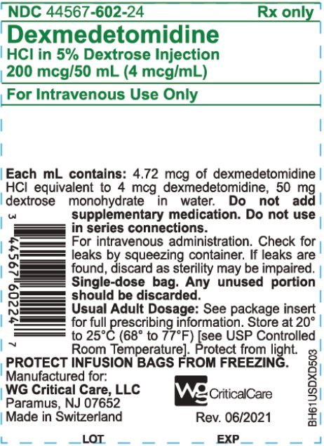 Dexmedetomidine in 5% Dextrose Injection 200 mcg/50 mL bag image