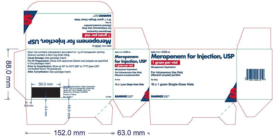 PRINCIPAL DISPLAY PANEL - 1 g Vial Carton