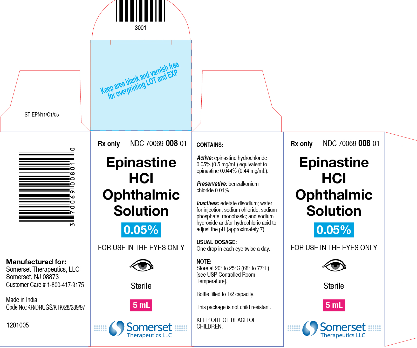 Carton label