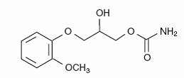 Robaxin structural formula