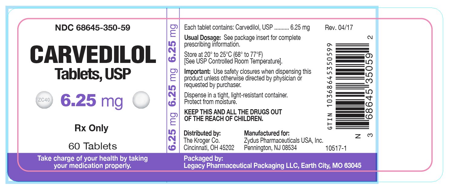 Carvedilol Tablets, USP 6.25mg