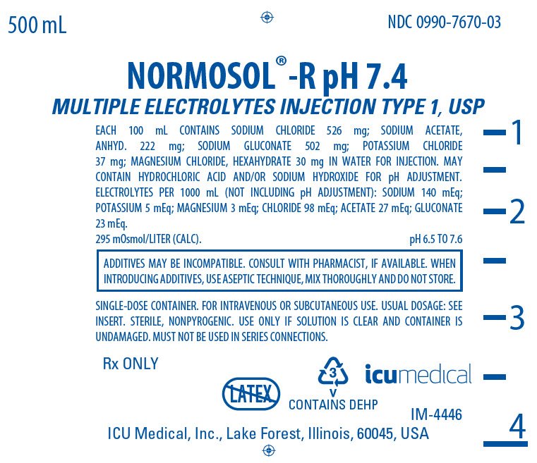 PRINCIPAL DISPLAY PANEL - 500 mL Bag Label