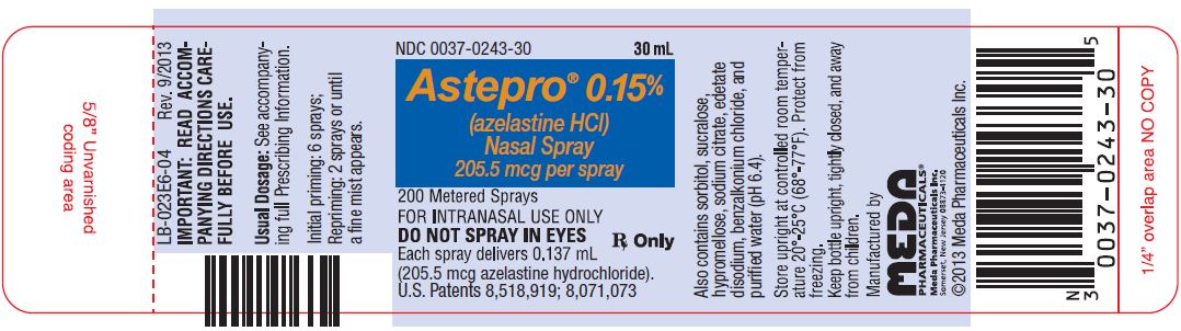 Astelin dosing