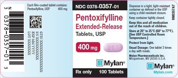 Pentoxifylline - FDA prescribing information, side effects and uses
