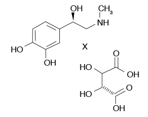 epinephrine structural formula