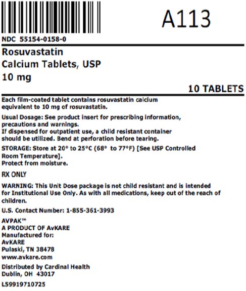 10mg bag label