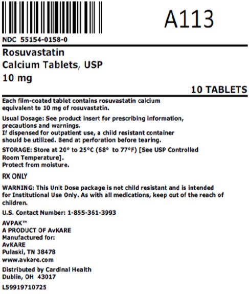 10mg bag label