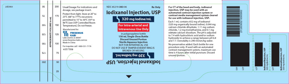 PRINCIPAL DISPLAY PANEL – 320 mg Iodine/mL 150 mL Bottle Label
