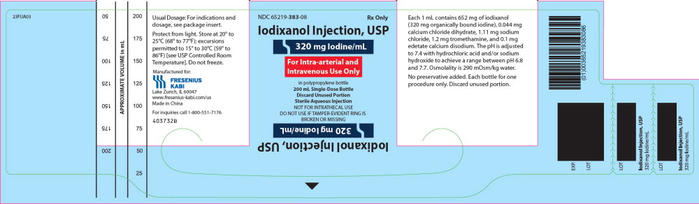 PRINCIPAL DISPLAY PANEL – 320 mg Iodine/mL 200 mL Bottle Label
