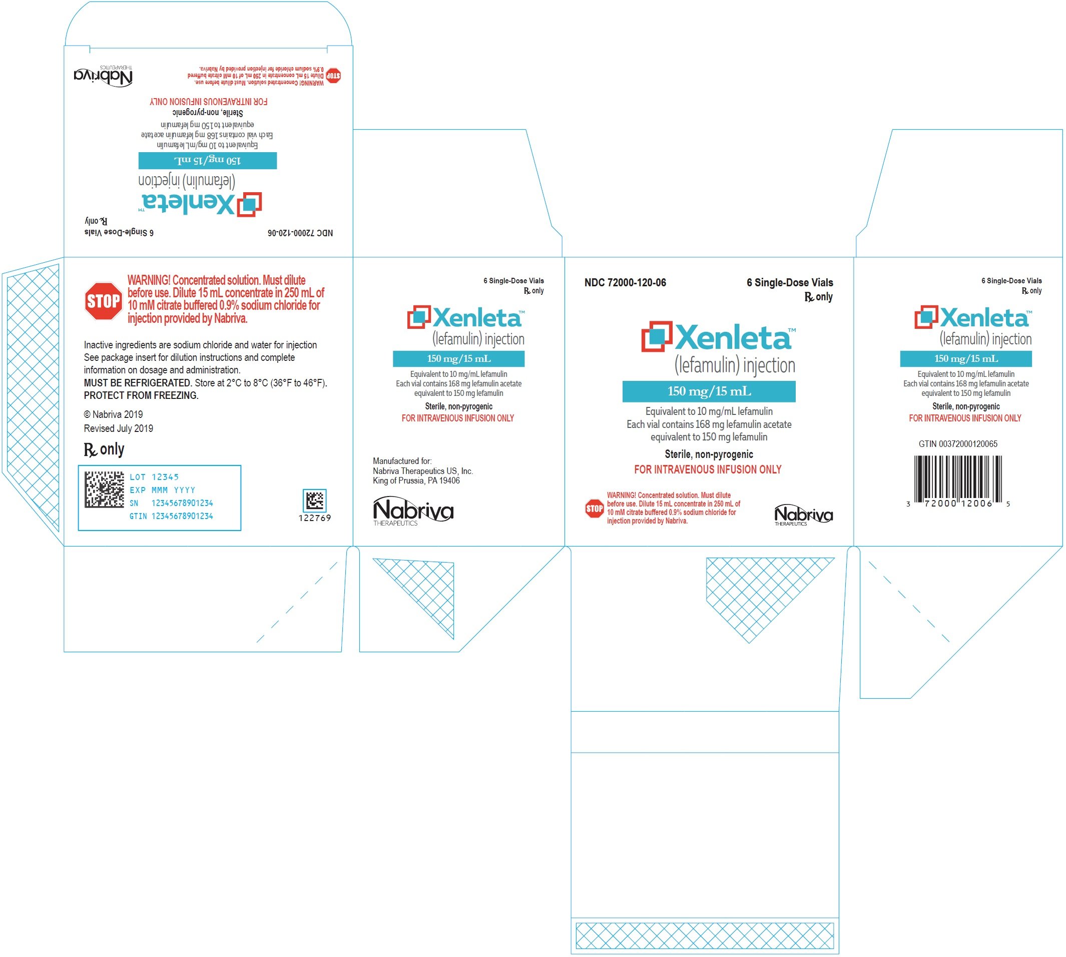 Injection Carton Label