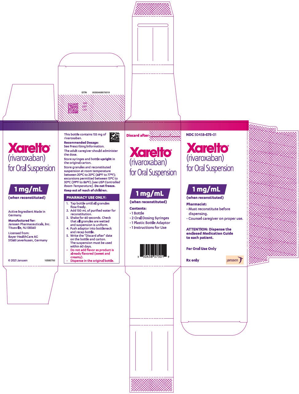 PRINCIPAL DISPLAY PANEL - 1 mg/mL Bottle Carton