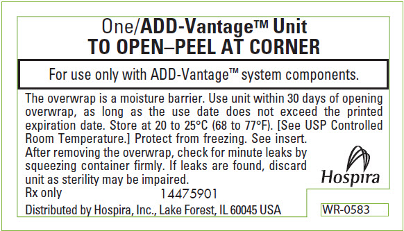 PRINCIPAL DISPLAY PANEL - OVERWRAP – WR-0583
