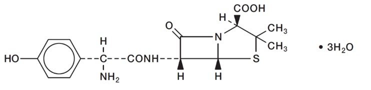 amoxicillin strcuture