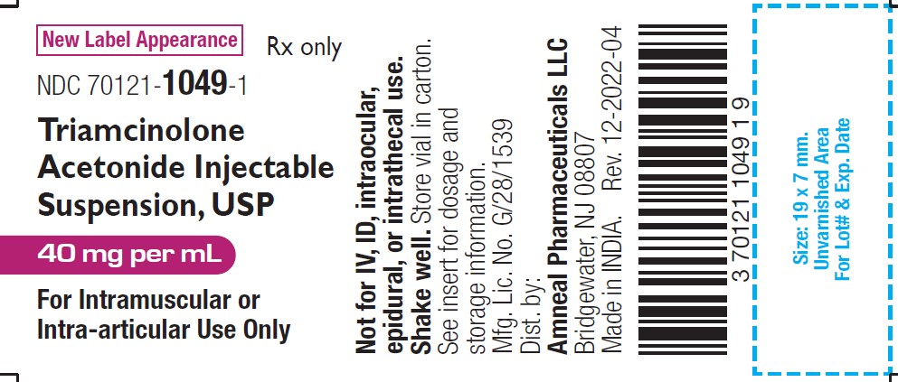 Principal Display Panel – Vial Label
