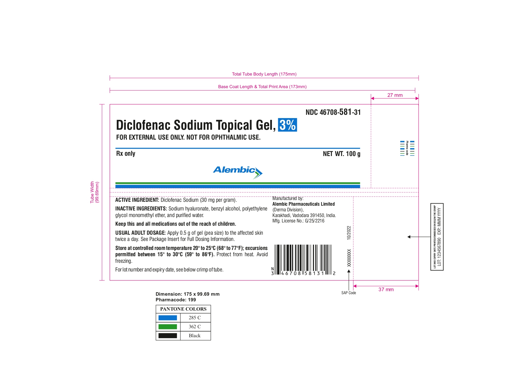 container label