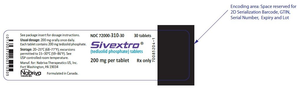 Principal Display Panel - 200 mg Bottle Label