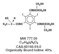 Isovue-M structure