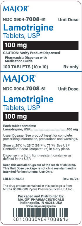 100mg carton label