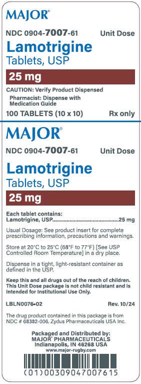 25mg carton label
