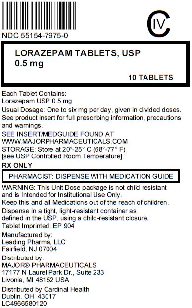 0.5mg bag label