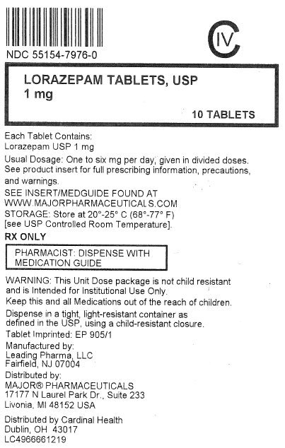 Ativan tab 1mg 50