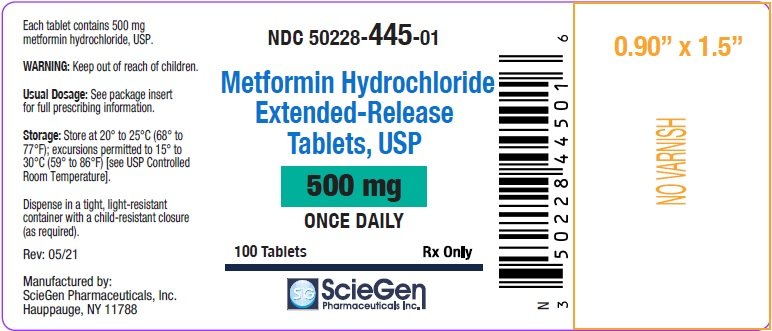 Metformin Extended Release Tablets - FDA prescribing information, side ...
