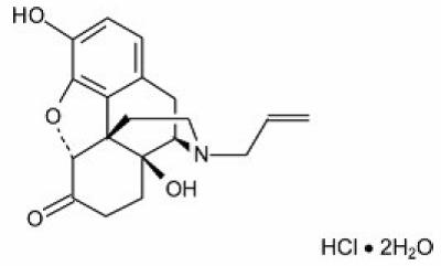 Naloxone Chemical Structure