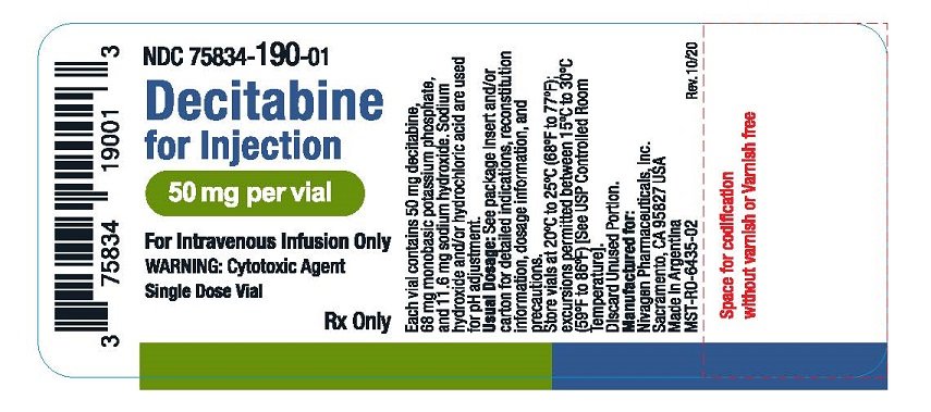 Decitabine - FDA prescribing information, side effects and uses