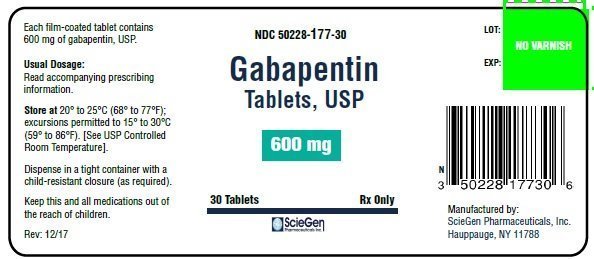 gabapentin 600 effects