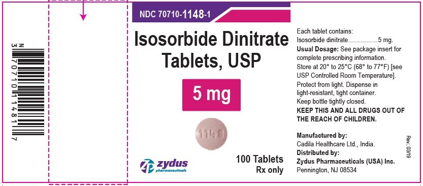 Isosorbide Dinitrate - FDA prescribing information, side effects and uses