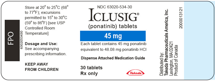 PRINCIPAL DISPLAY PANEL - 45 mg Tablet Bottle Label