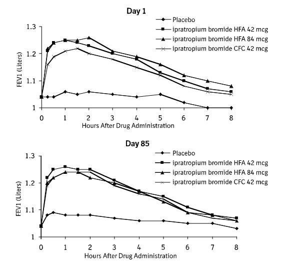 Atrovent hfa vs albuterol long term