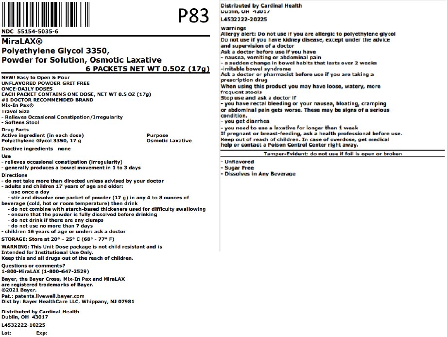 3350 bag label