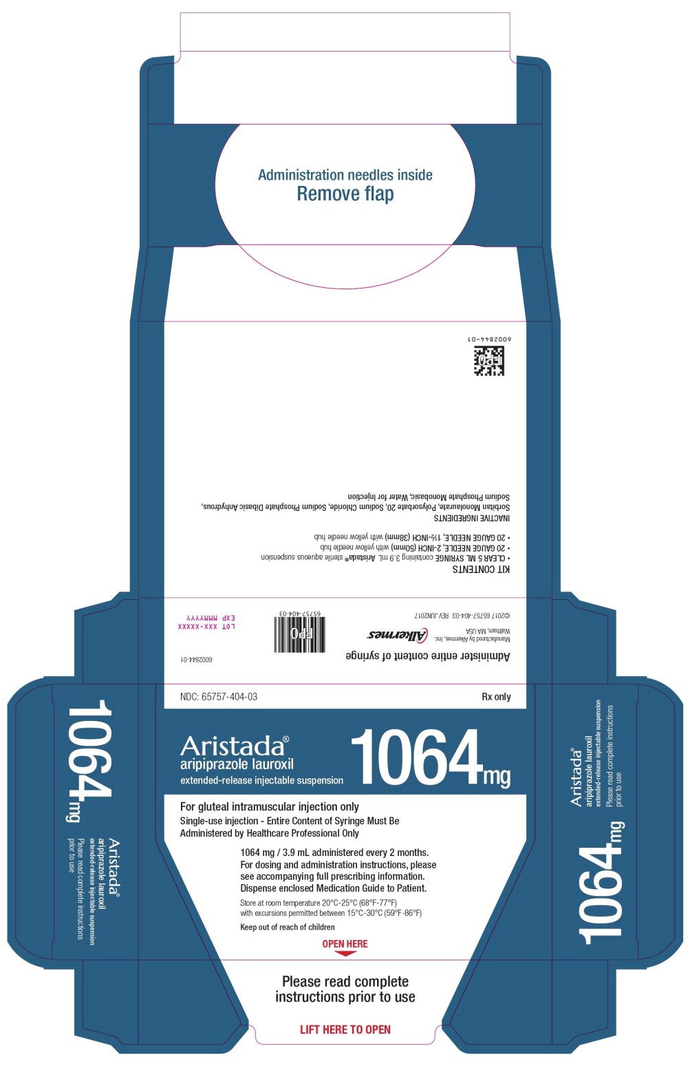 Aristada FDA prescribing information, side effects and uses Aristada FDA prescribing information, side effects and uses