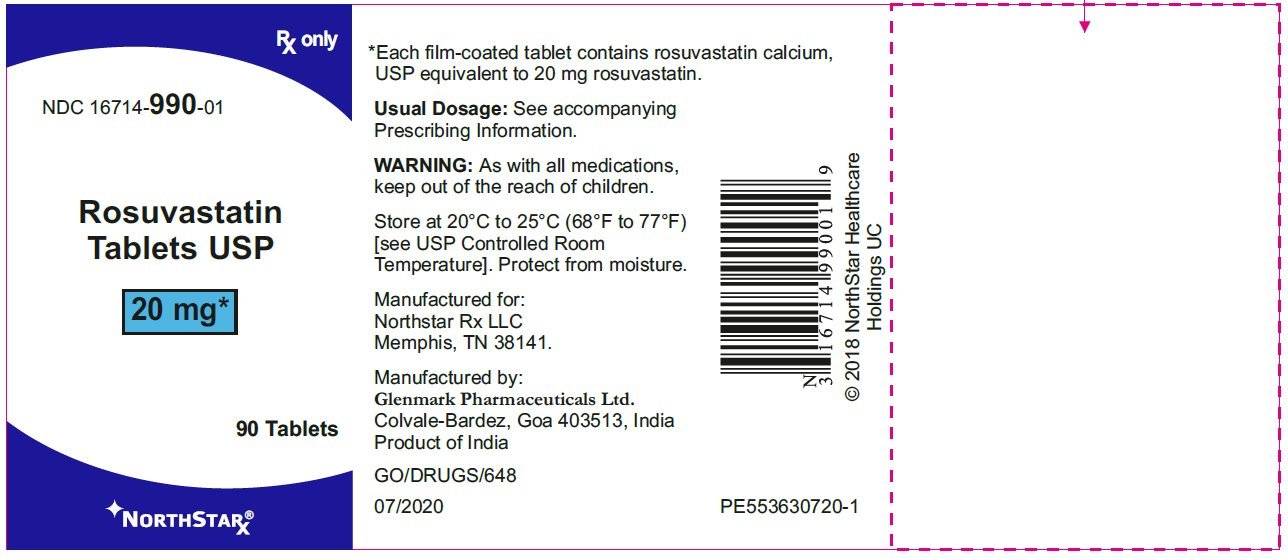 rosuvastatin calcium 20 mg tablet side effects