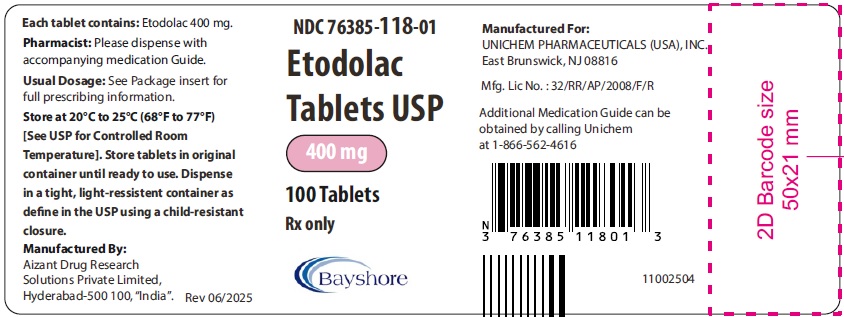 PRINCIPAL DISPLAY PANEL 400 mg Container Label