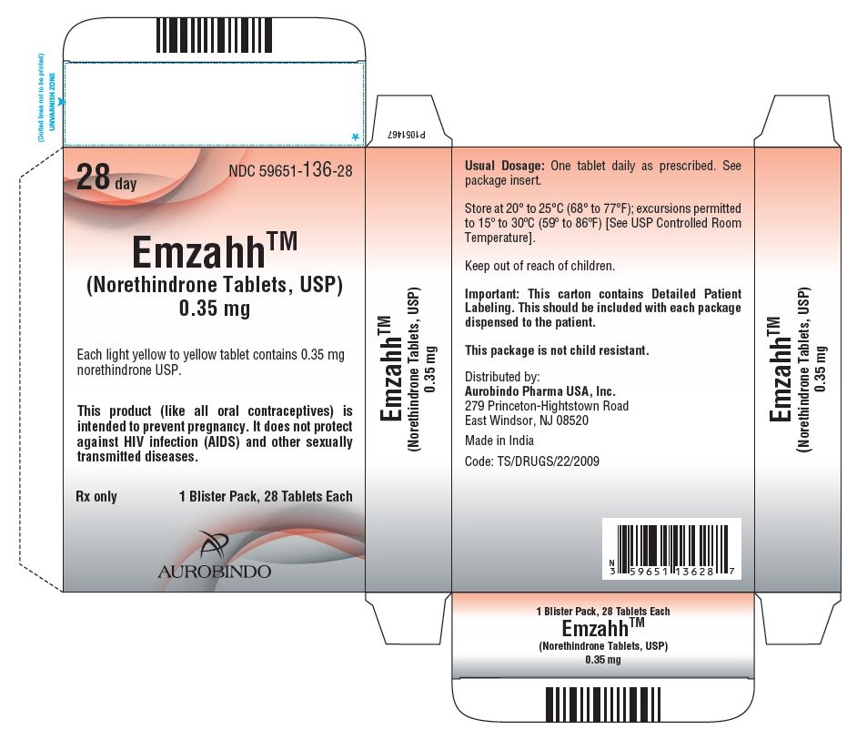 PACKAGE LABEL-PRINCIPAL DISPLAY PANEL - 0.35 mg Blister Carton Label