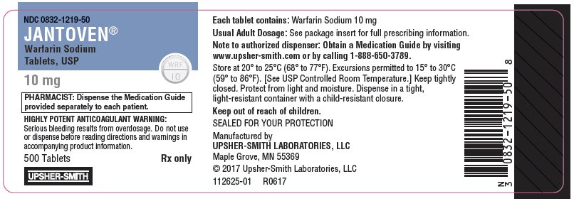 PRINCIPAL DISPLAY PANEL - 10 mg Tablet Bottle Label