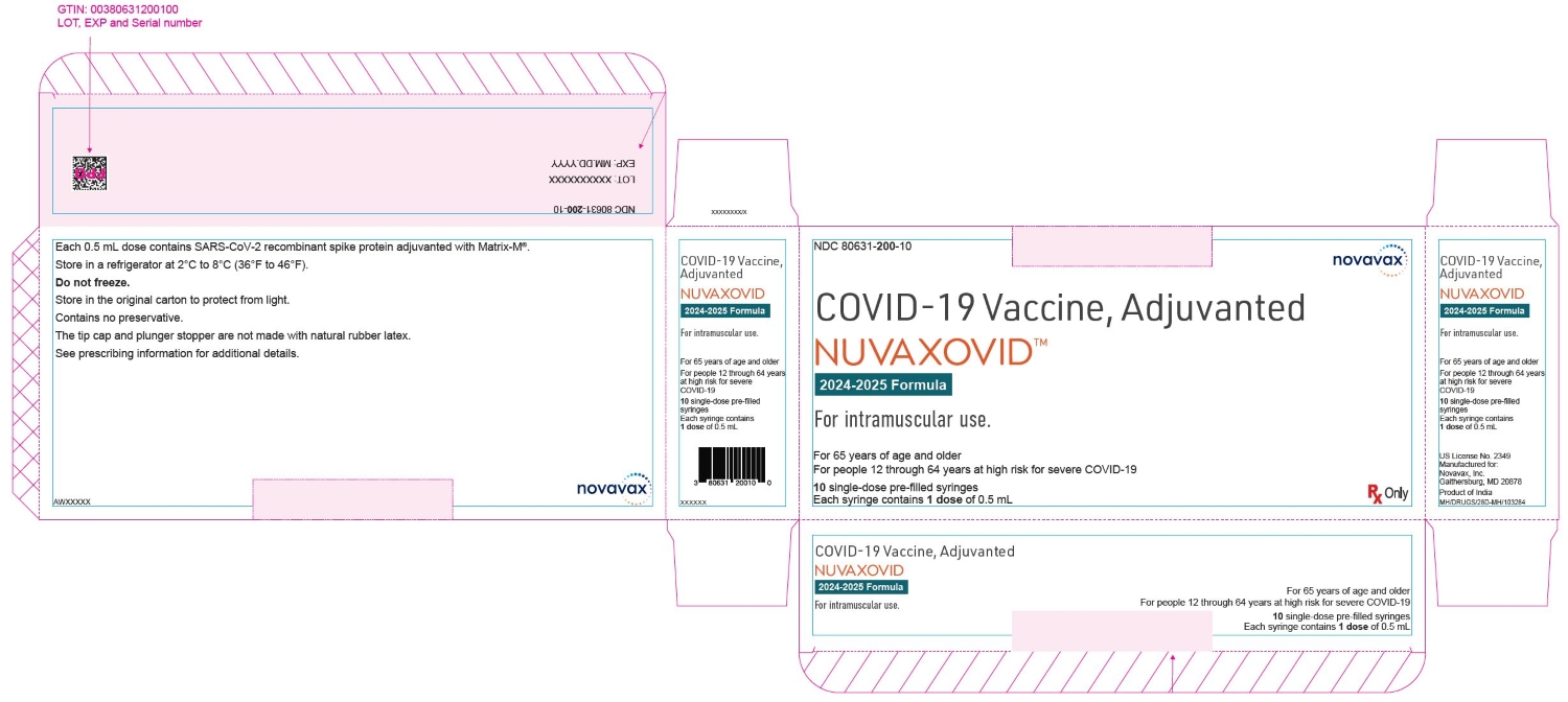 NUVAXOVID 2024-2025 Formula - Carton