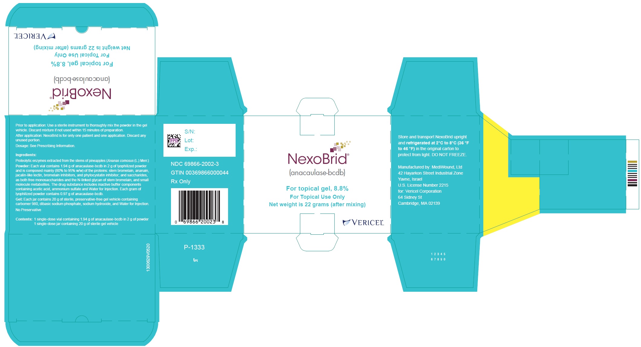 Nexobrid: Package Insert - Drugs.com