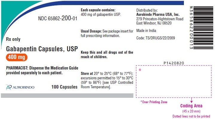 PACKAGE LABEL-PRINCIPAL DISPLAY PANEL - 400 mg (100 Capsules Bottle)