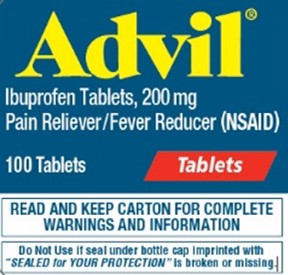 Advil Tablets 100ct