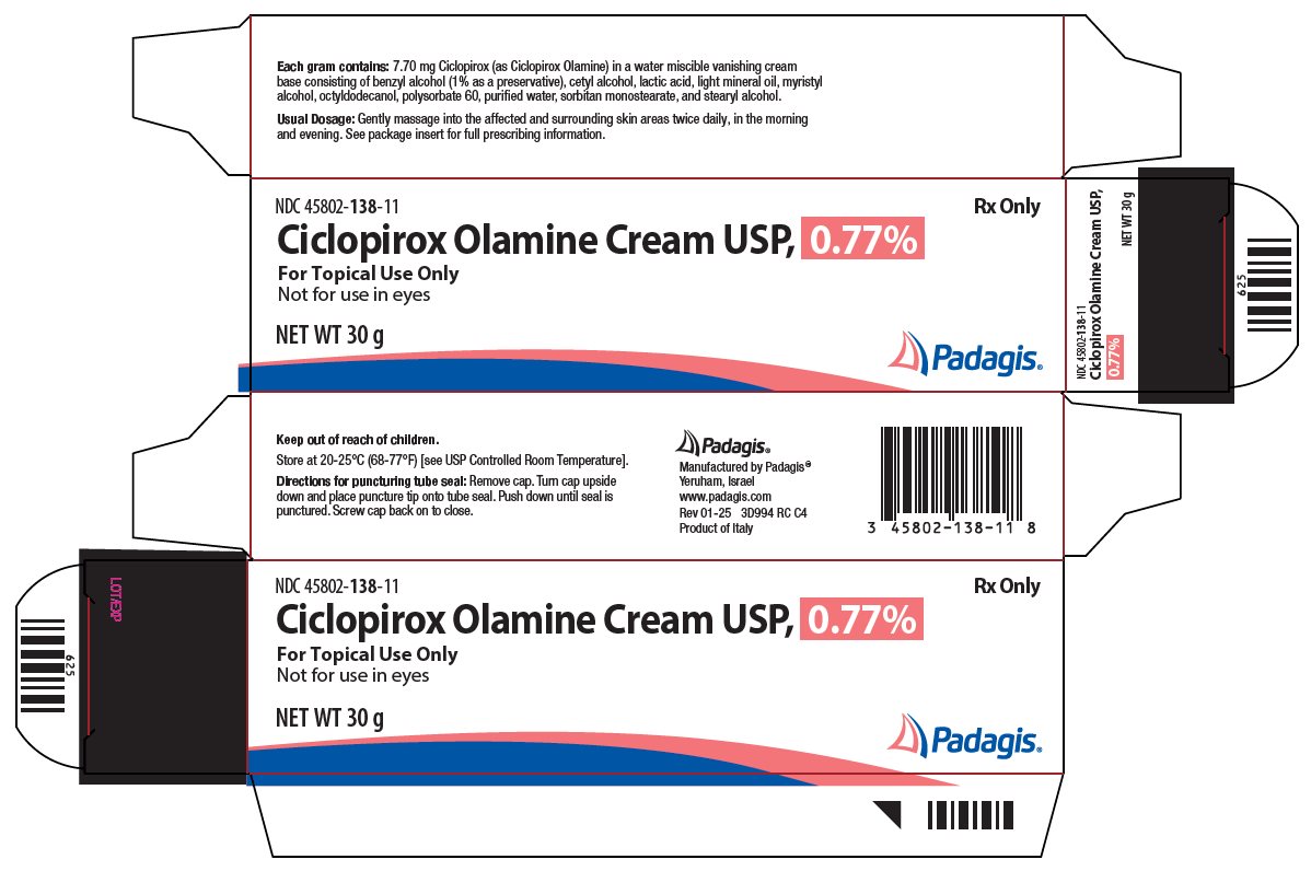 ciclopirox olamine cream carton
