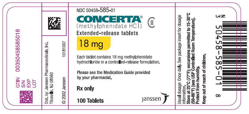 concerta xl 18 mg