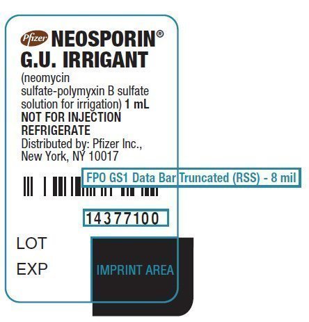 PRINCIPAL DISPLAY PANEL - 1 mL Ampule Label