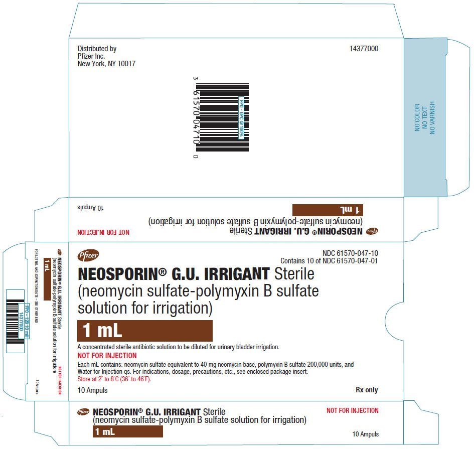 PRINCIPAL DISPLAY PANEL - 1 mL Ampule Carton