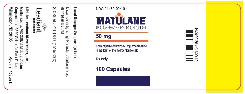 Matulane - FDA prescribing information, side effects and uses