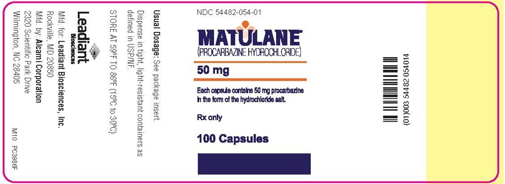 Matulane - FDA prescribing information, side effects and uses